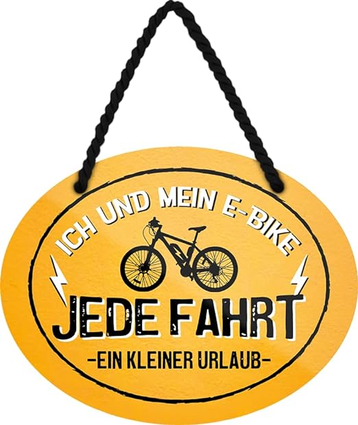 elektrofahrrad lustig Schilderkreis24
