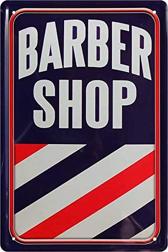    Barbershop_Blechschild