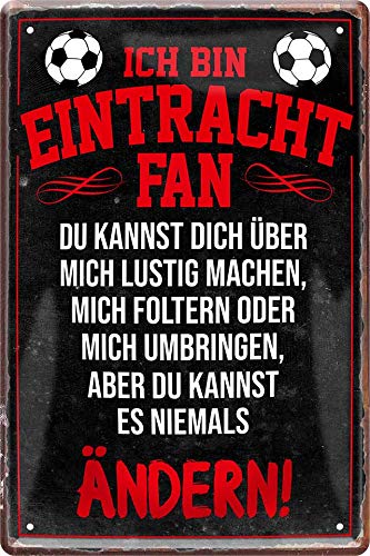 Blechschild-Eintracht-20x30cm