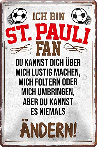 Blechschild-St.Pauli-20x30cm