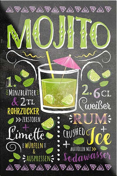 Mojito-Magnet9x6cm-Cocktail
