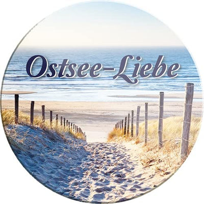Ostsee-Liebe-Magnet8x8cm-Ostsee