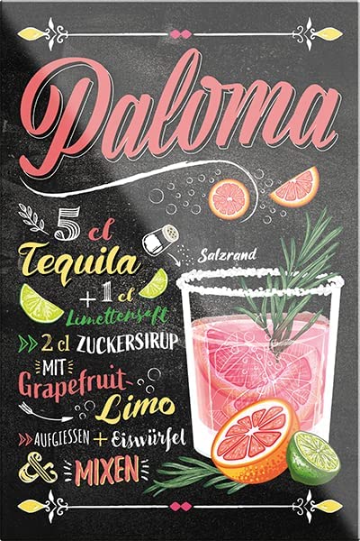 Paloma-Magnet9x6cm-Cocktail