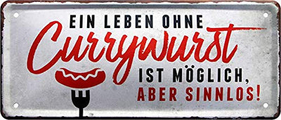 blechschild_grillen_currywurst_28x12cm