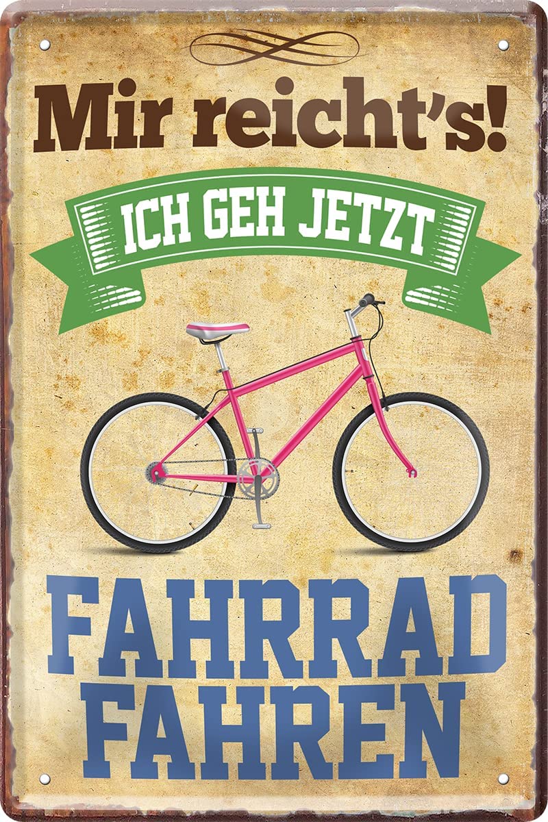 ich fahre gerne fahrrad Lustiger Spruch “Mir reicht's Ich GEH jetzt Fahrrad Fahren“ Geschenkidee