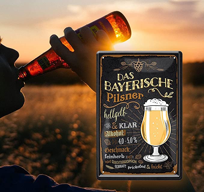 Das_Bayerische_Pilsner_blechschild_deko