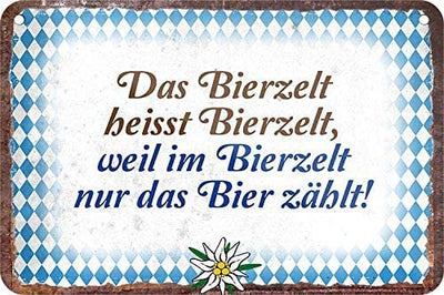 Das_Bierzelt_heisst_Bierzelt_blechschild_deko