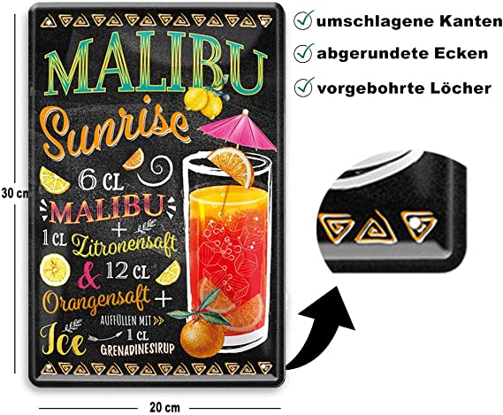 Malibu_sunrise_Magnet_beschreibung