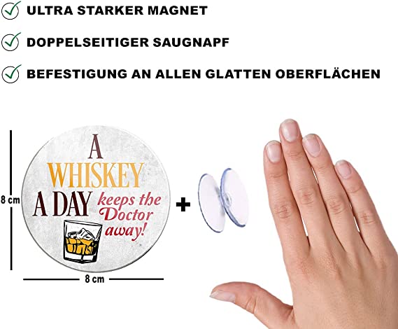 a_whiskey_a_day_magnet_beschreibung