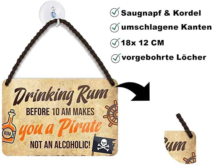 drinking_rum_blechschild_beschreibung