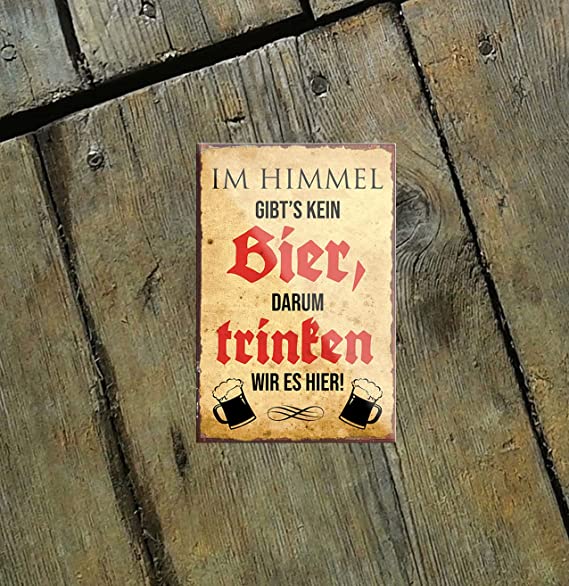 im_himmel_gibts_kein_bier_magnet_holz