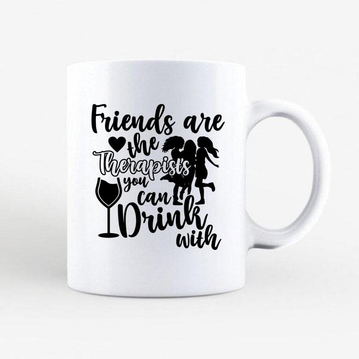 Beste Freundin Tasse - einzigartige Geschenkidee Frauen (Personalisierbar)