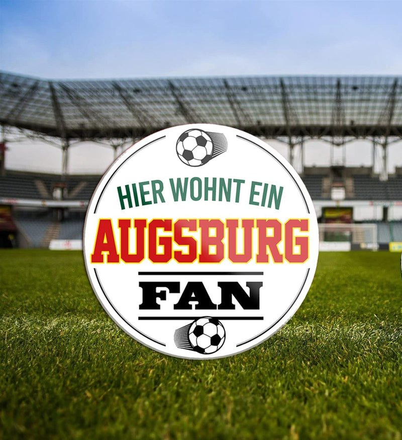 Augsburg-Fan-Magnet8x8cm-Fussball-deko