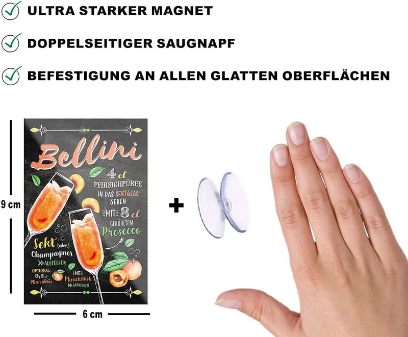 Bellini-Magnet9x6cm-Cocktail-beschreibung