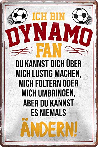 Blechschild-Dynamo-20x30cm