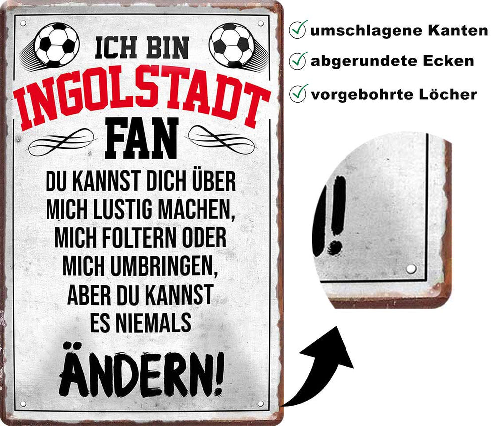 Blechschild-Ingolstadt-20x30cmBeschreibung