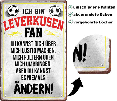 Blechschild-Leverkusen-20x30cm-Beschreibung