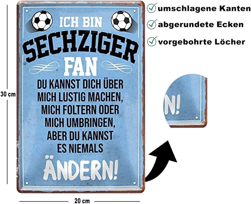 Blechschild-Sechziger-20x30cm-Beschreibung