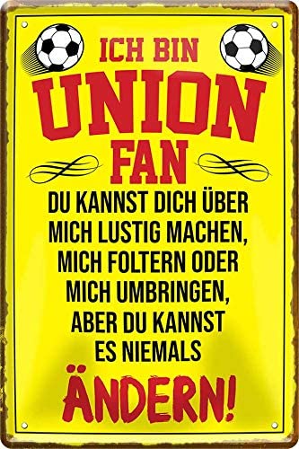 Blechschild-Union-20x30cm