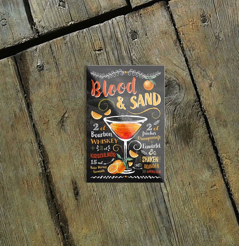 Blood-and-Sand-Magnet9x6cm-Cocktail-holz