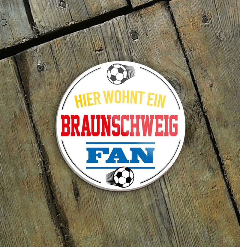 Braunschweig-Fan-Magnet8x8cm-Fussball-holz