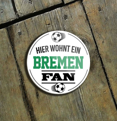 Bremen-Fan-Magnet8x8cm-Fussball-holz