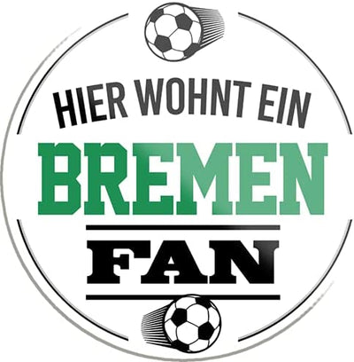 Bremen-Fan-Magnet8x8cm-Fussball
