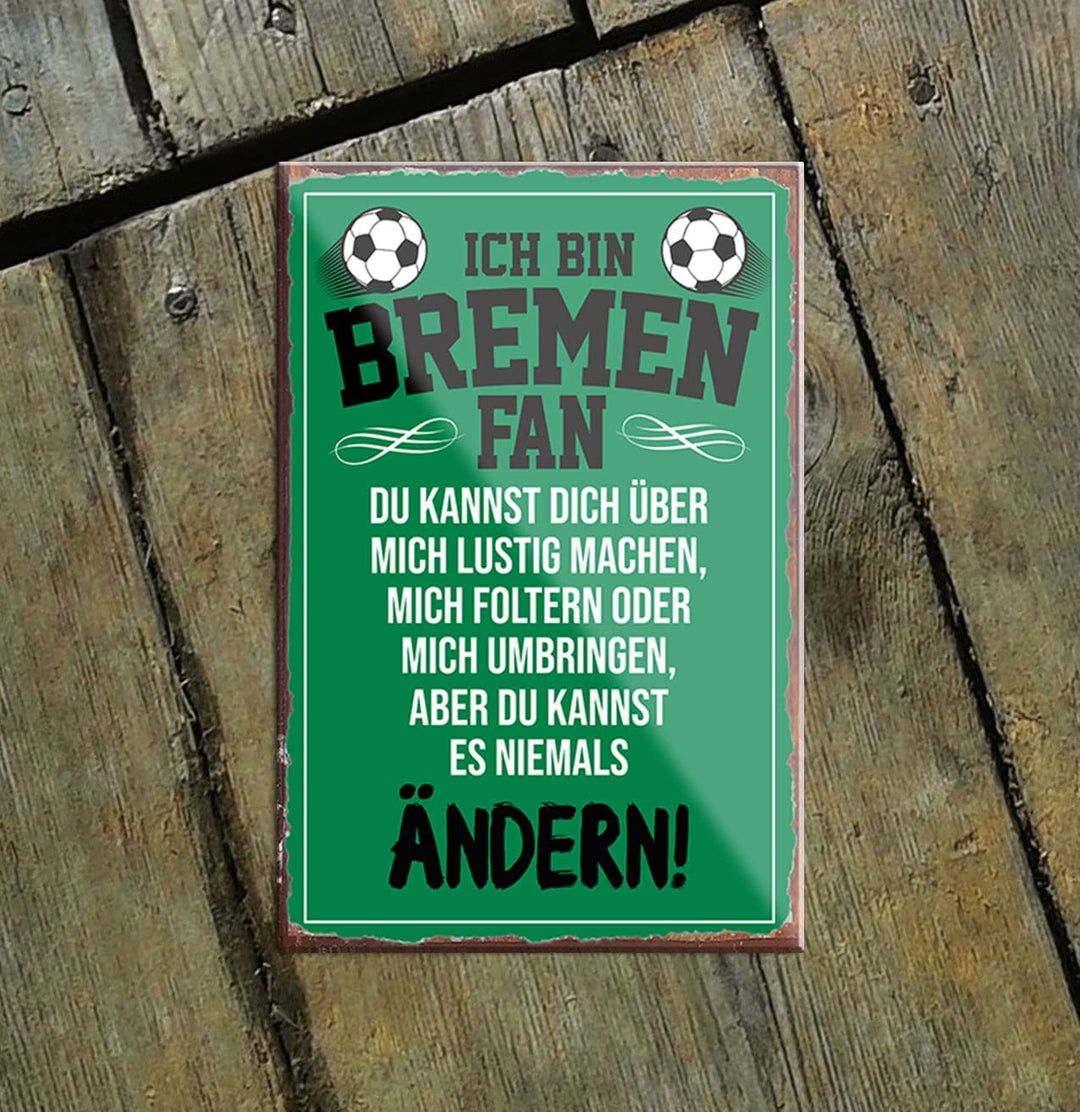 Bremen-Fan-Magnet9x6cm-Fussball-holz