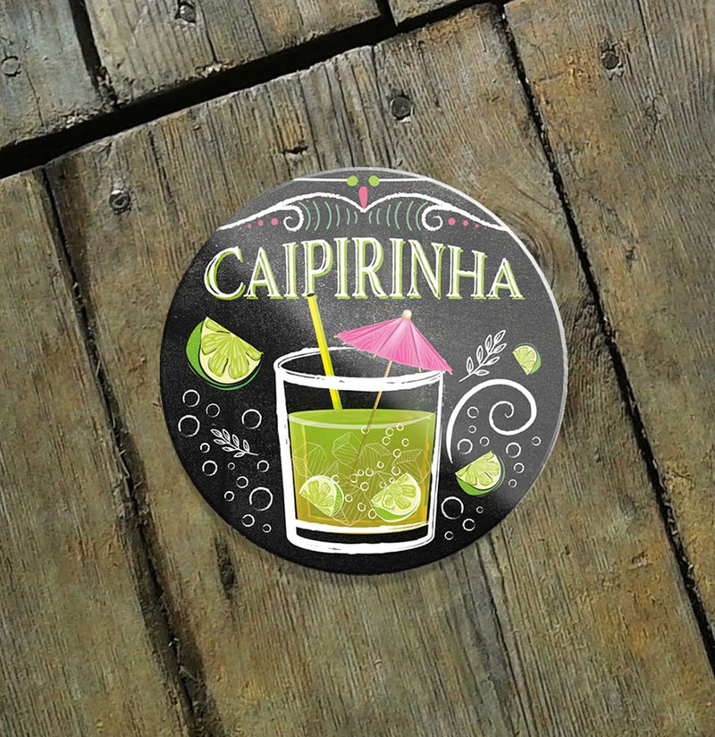 Caipirinha-Magnet8x8cm-Cocktail-holz