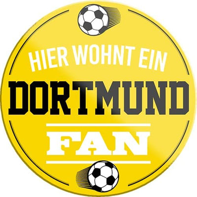 Dortmund-Fan-Magnet8x8cm-Fussball