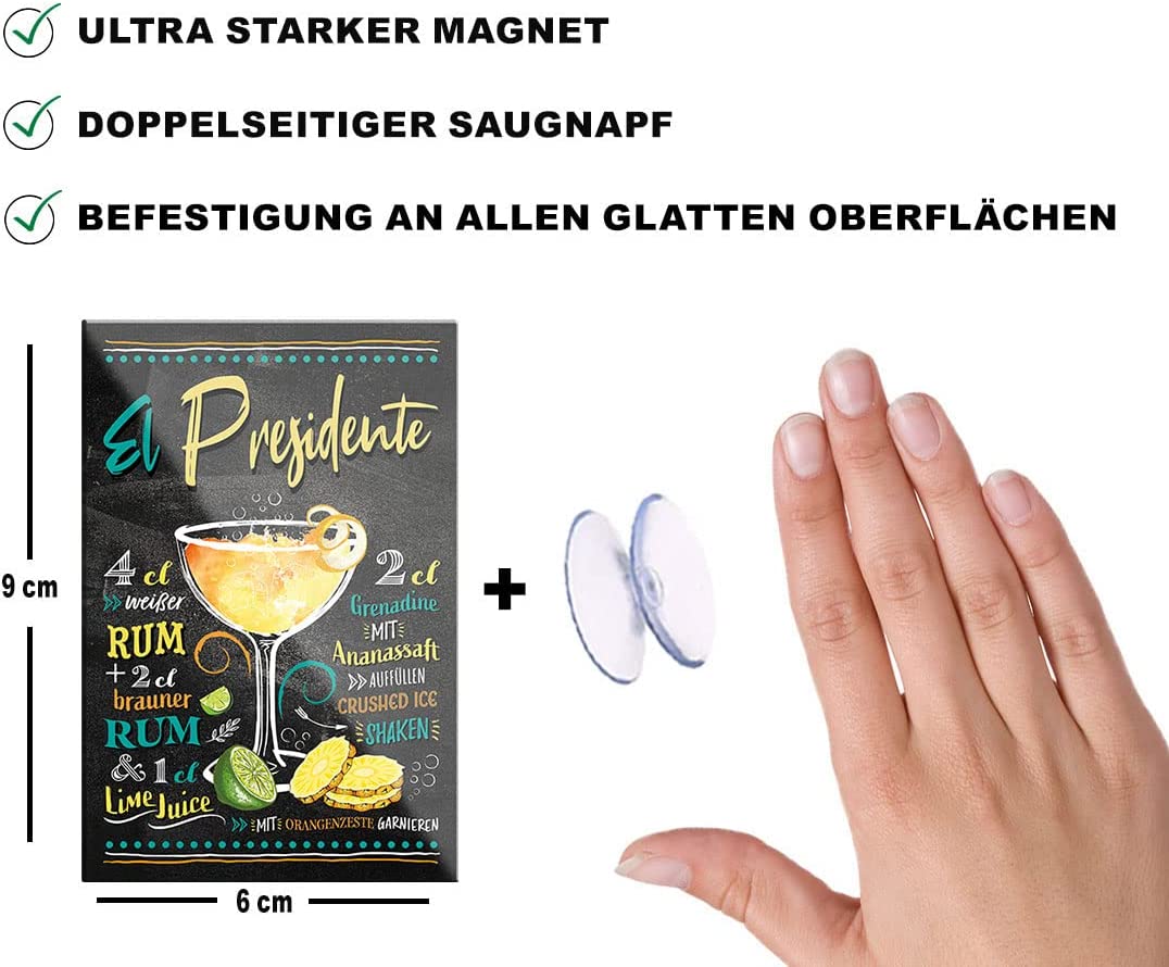 EL-Presidente-Magnet9x6cm-Cocktail-Beschreibung