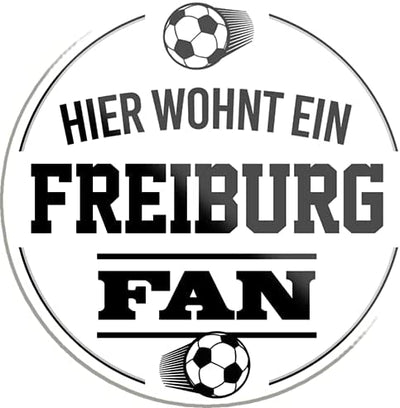 Freiburg-Fan-Magnet8x8cm-Fussball