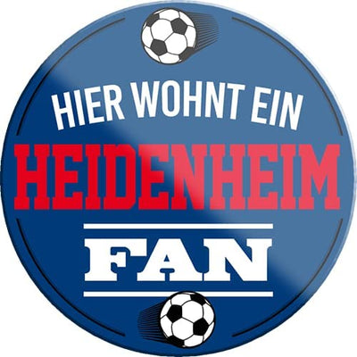 Heidenheim-Fan-Magnet8x8cm-Fussball