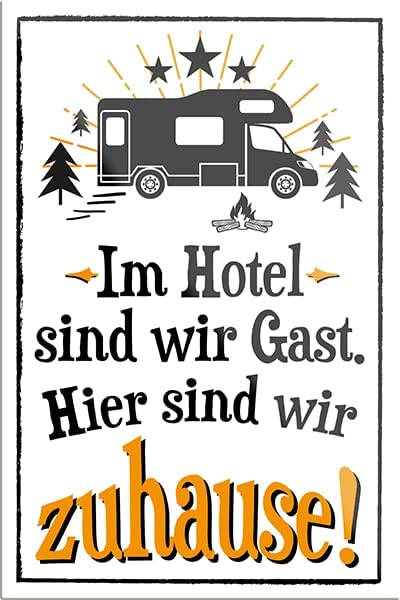 Im-Hotel-sind-wir-Gast-Hier-zuhause-Magnet9x6cm-Camping