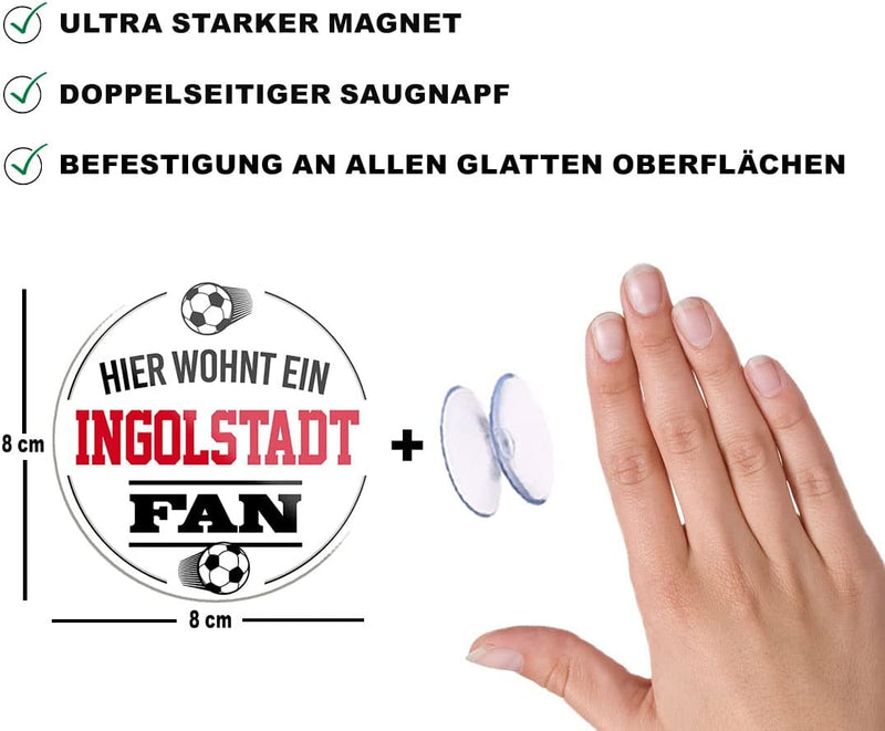 Ingolstadt-Fan-Magnet8x8cm-Fussball-beschreibung