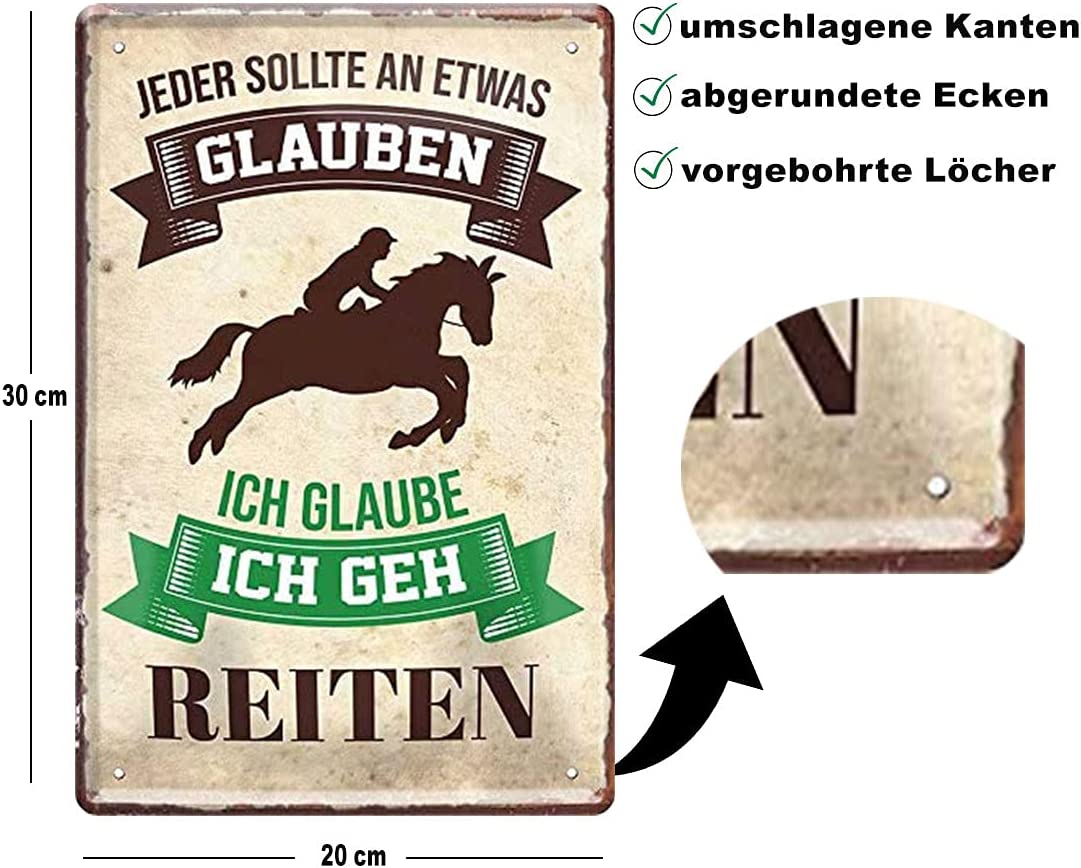 Jeder_sollte_an_etwas_glauben_reiten_beschreibung