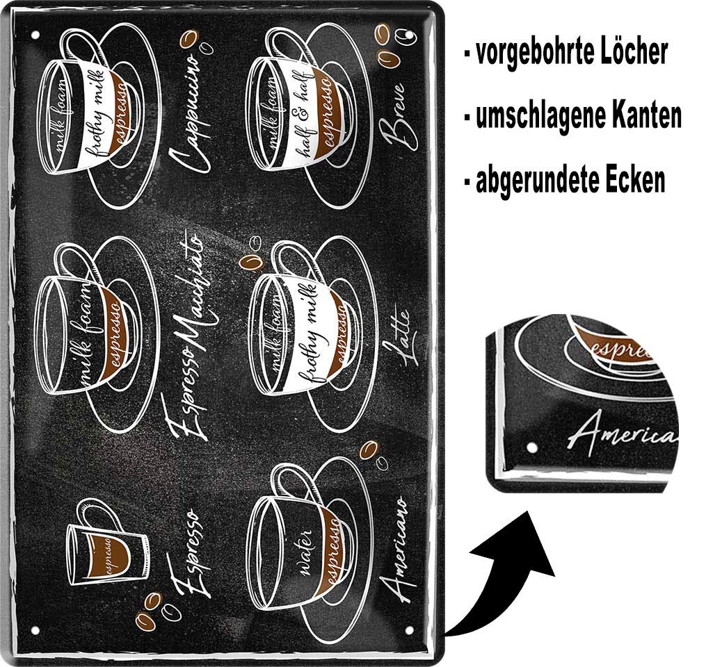 Kaffee_blechschild_20x30cm_beschreibung