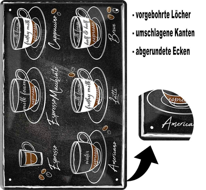 Kaffee_blechschild_20x30cm_beschreibung