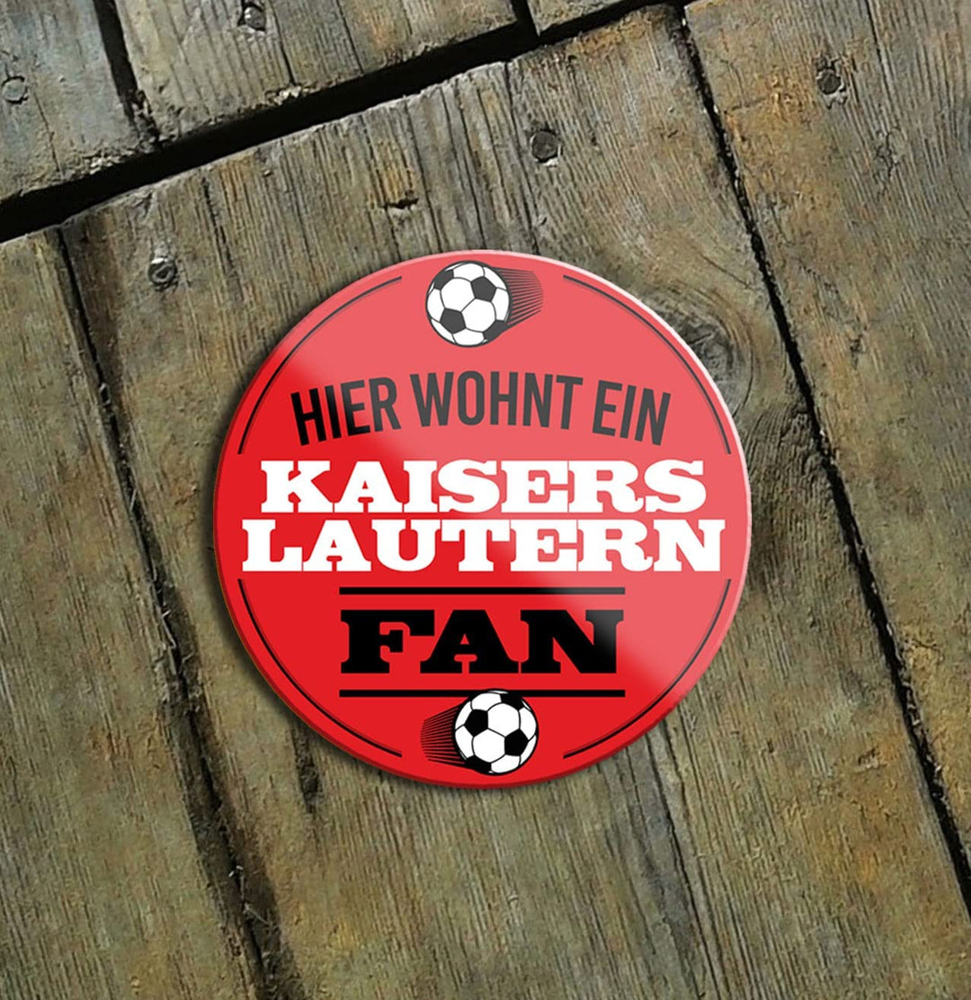 Kaiserslautern-Fan-Magnet8x8cm-Fussball-holz