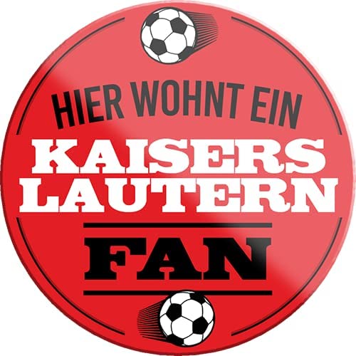 Kaiserslautern-Fan-Magnet8x8cm-Fussball