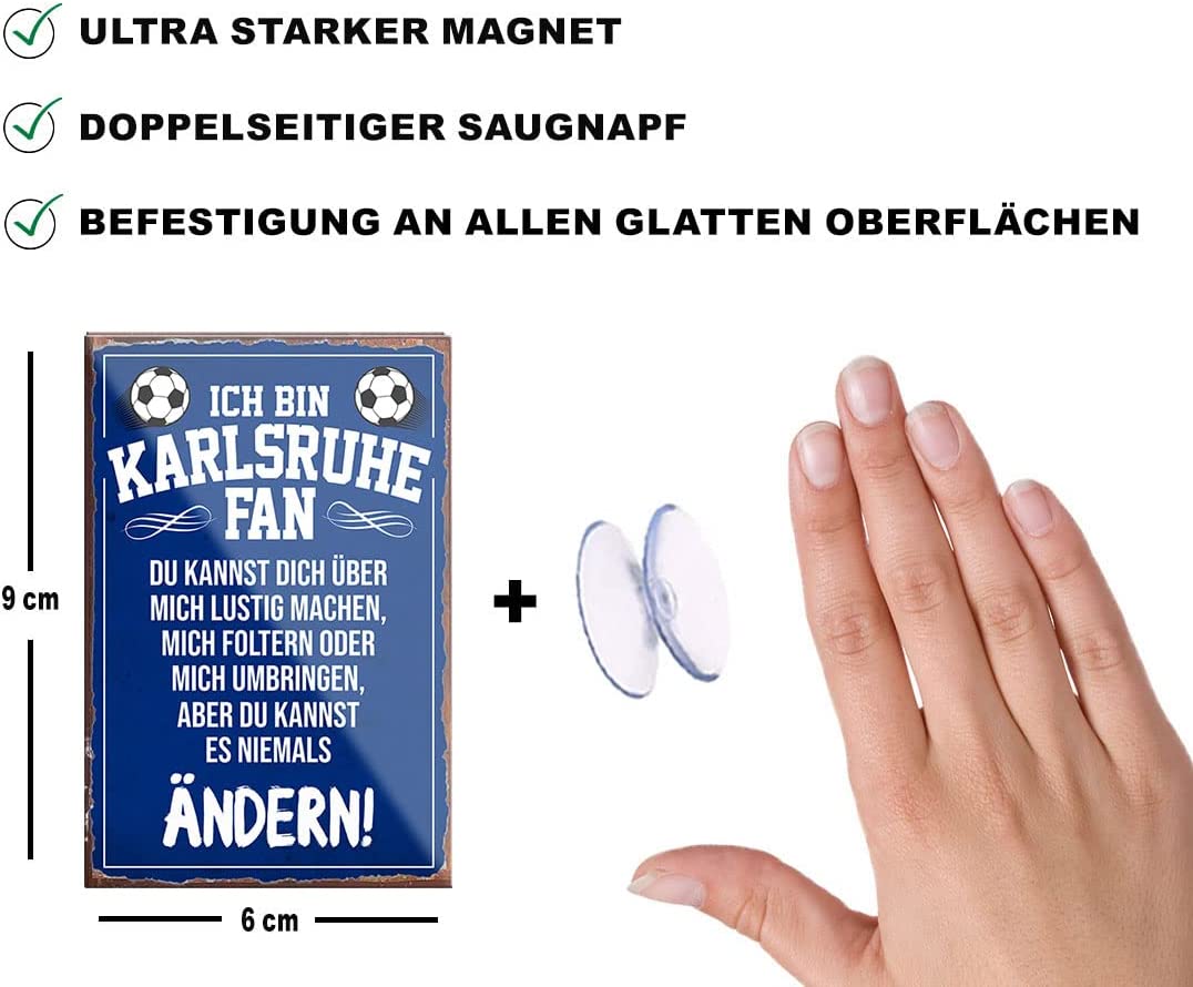 Karlsruhe-Fan-Magnet9x6cm-Fussball-beschreibung