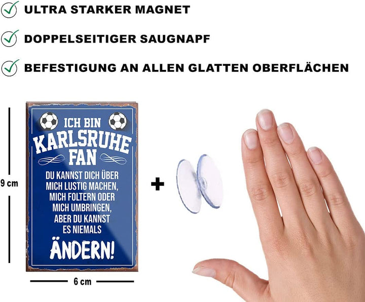 Karlsruhe-Fan-Magnet9x6cm-Fussball-beschreibung