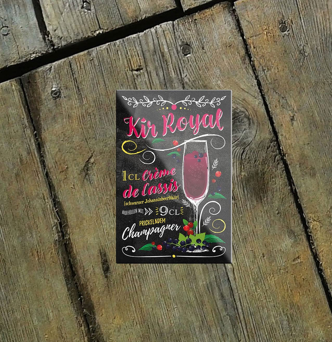 Kir-Royal-Magnet9x6cm-Cocktail-holz