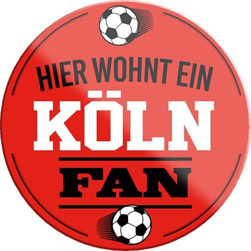 Koeln-Fan-Magnet8x8cm-Fussball