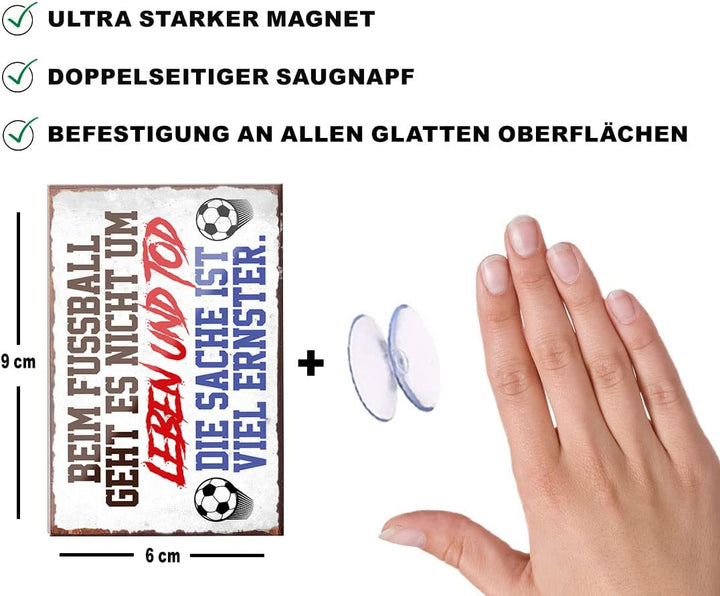 Leben-und-Tod-Magnet9x6cm-Fussball-beschreibung