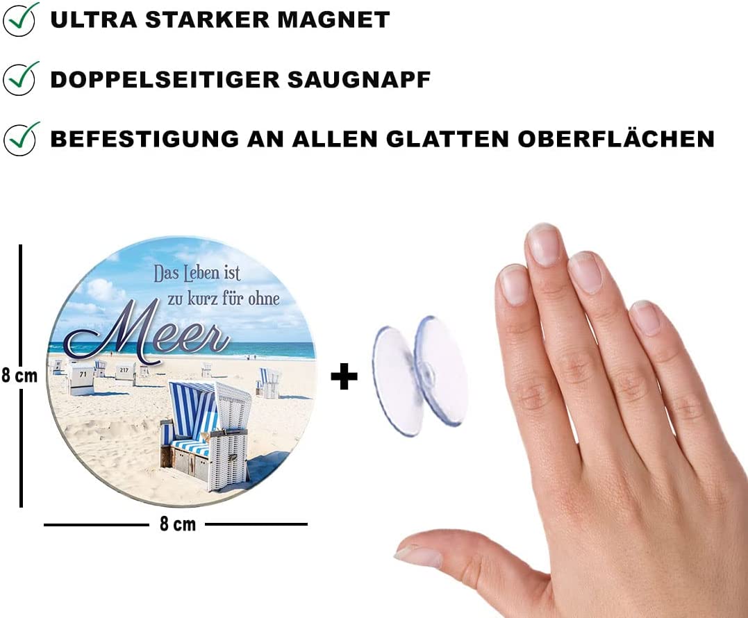 Leben-zu-kurz-fuer-ohne-Meer-Magnet8x8cm-Nordsee-beschreibung