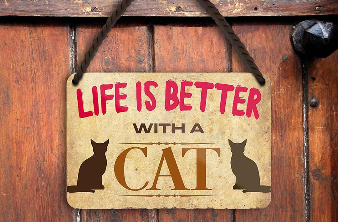 Life_is_better_with_a_cat_holz