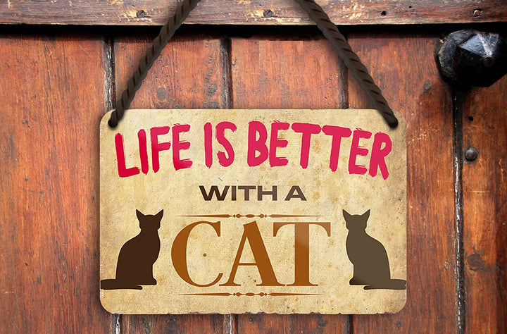 Life_is_better_with_a_cat_holz
