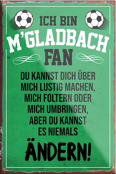 M'Gladbach-Fan-Magnet9x6cm-Fußball