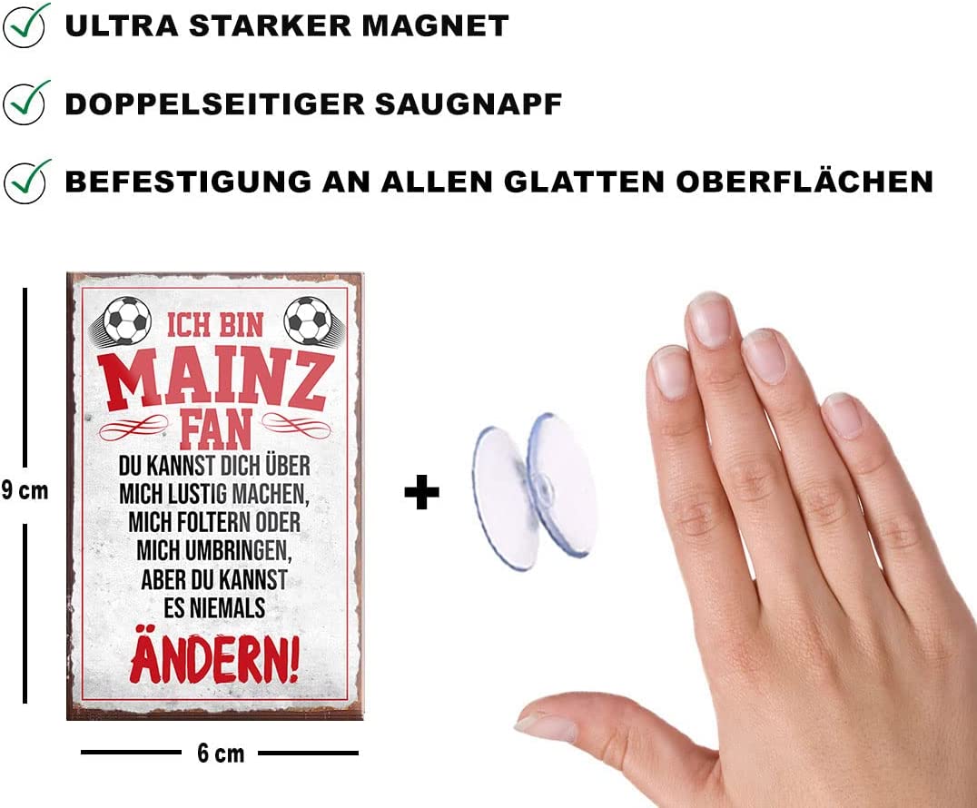 Mainz-Fan-Magnet9x6cm-Fussball-beschreibung